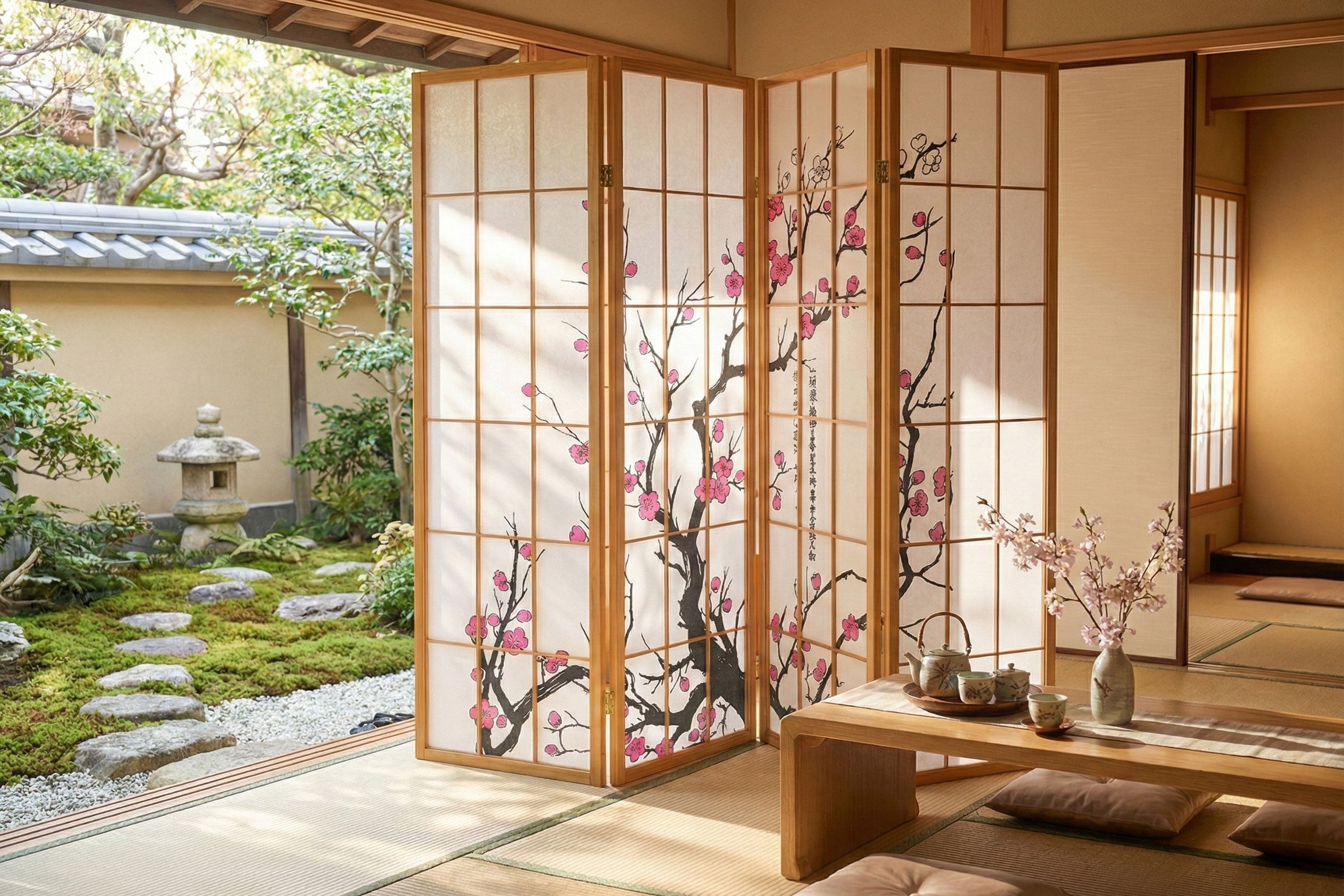 Shoji Screens – Japanese Room Dividers and Privacy Screens – Comfort Pure