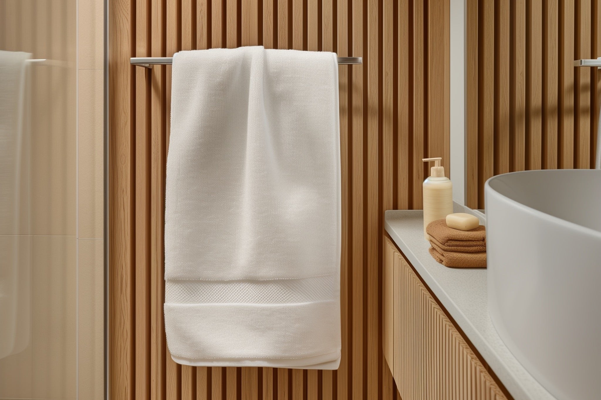 Natural Bath Accessories – Organic Cotton Towels & Mats – Comfort Pure