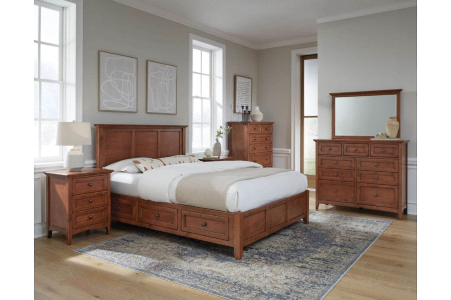 McKenzie 6-Drawer Chest - Whittier Wood