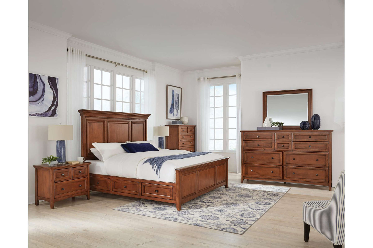 McKenzie 75" Master Dresser - Whittier Wood