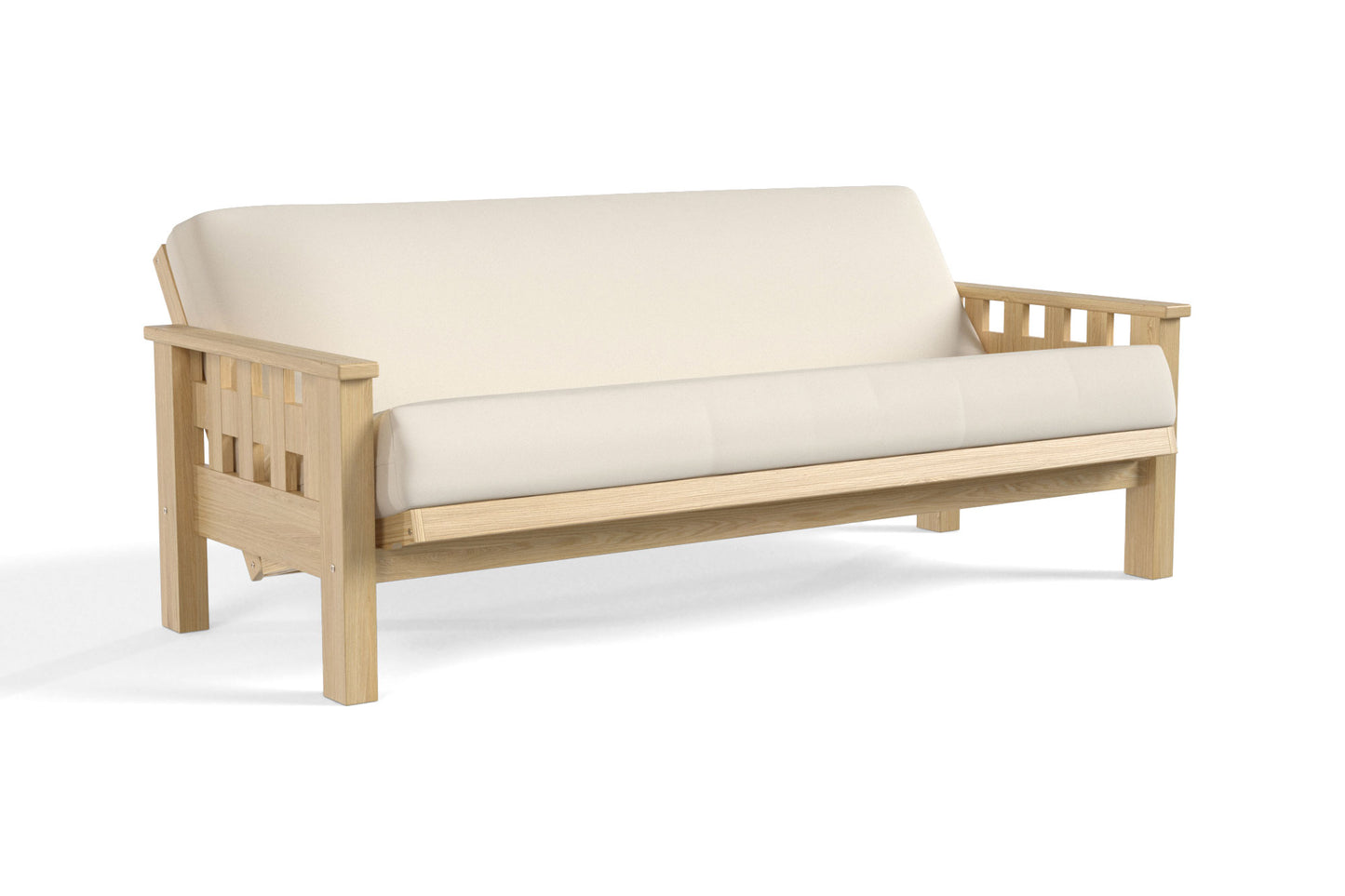 Aries Eco-Friendly Beech Wood Futon Sofa Bed Frame