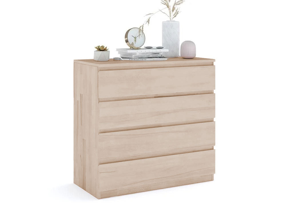 Natural Chemical-Free 4 Drawer Chest