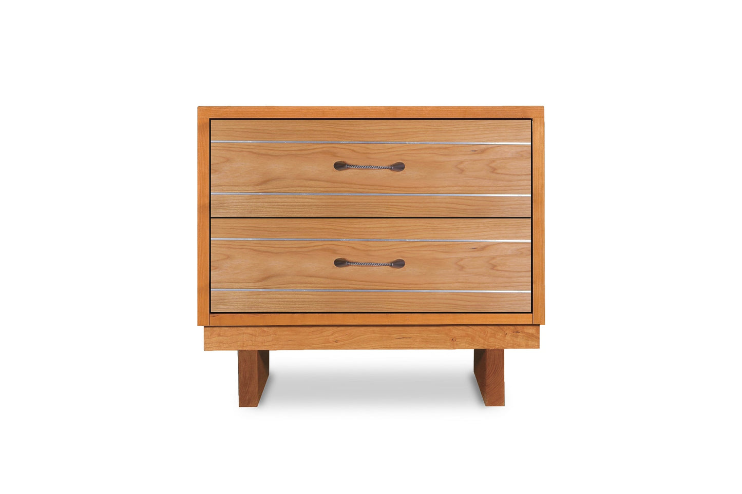 Contemporary Cable 2-Drawer Chest