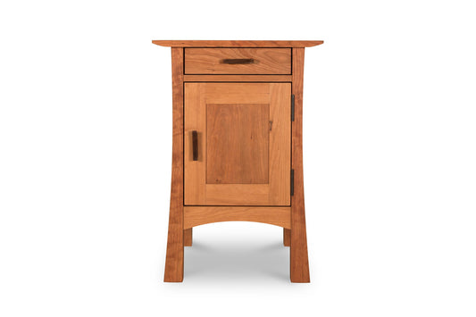 Contemporary Craftsman 1-Drawer Nightstand with Door