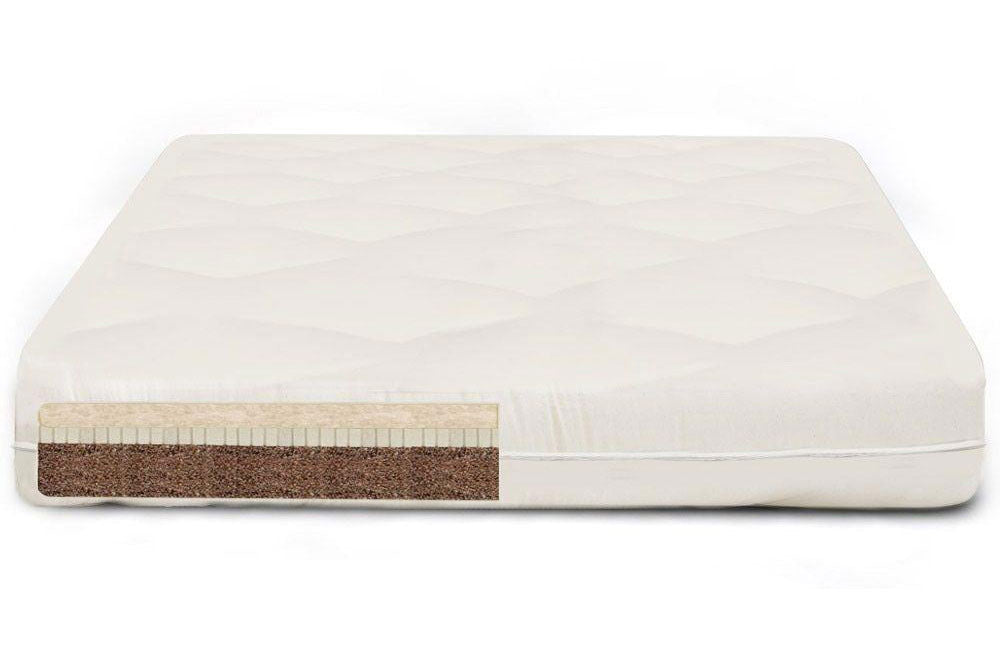 Cocomat Natural Coco & Organic Latex Mattress - Organic Cotton