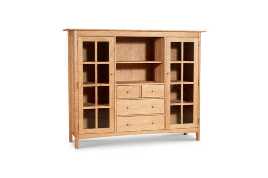 Heartwood Shaker Home Office Center Cabinet