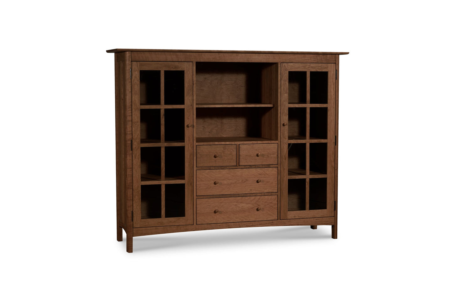 Heartwood Shaker Home Office Center Cabinet