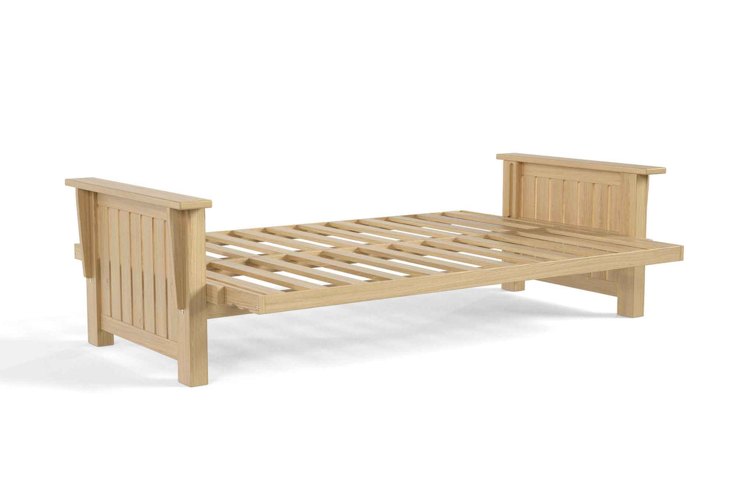 Libra Eco-Friendly Beech Wood Futon Sofa Bed Frame