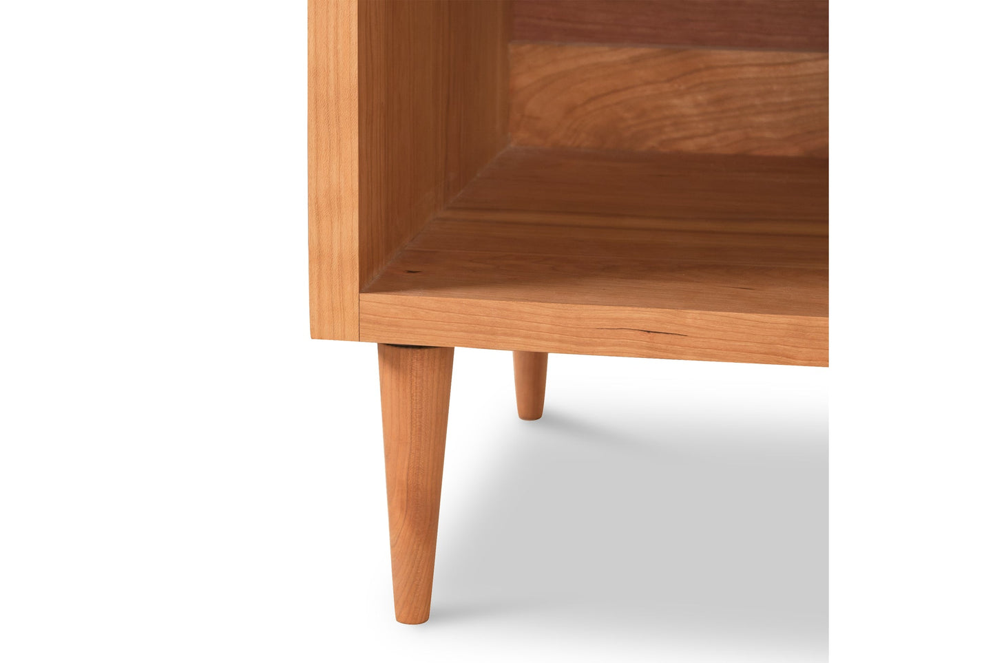 Larssen 1-Drawer Enclosed Shelf Nightstand