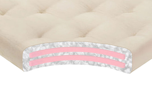 Organic Cotton and Foam Japanese-Style Baby Mattress