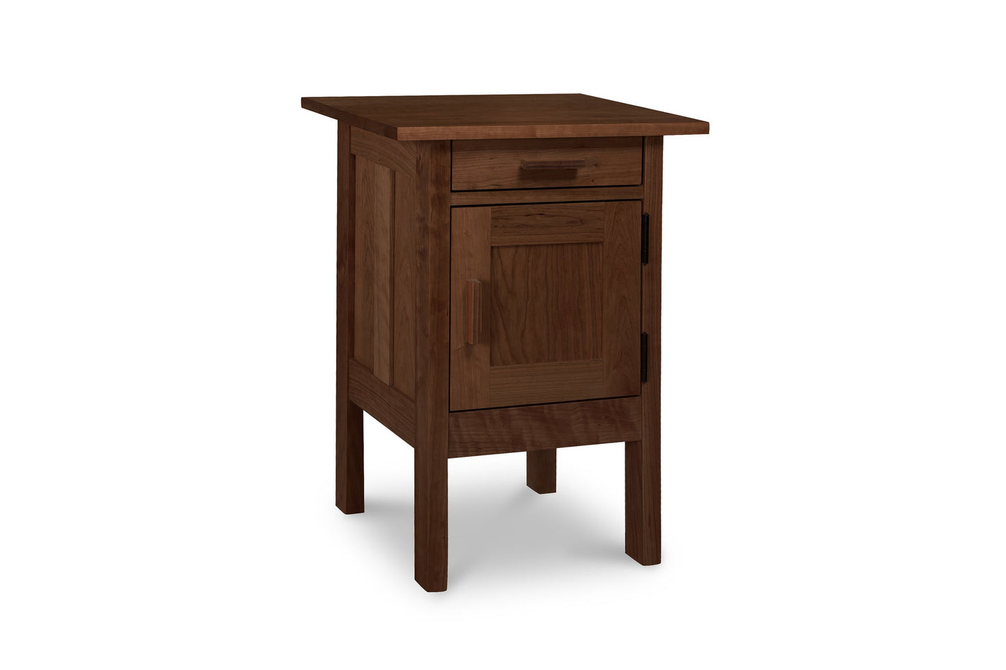 Modern Craftsman 1-Drawer Nightstand with Door - Comfort Pure