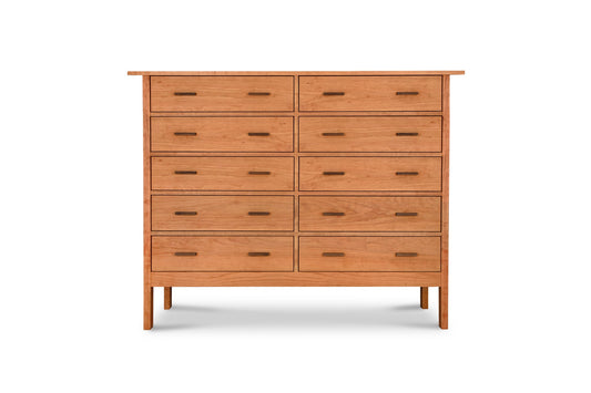 Modern Craftsman 10-Drawer Dresser