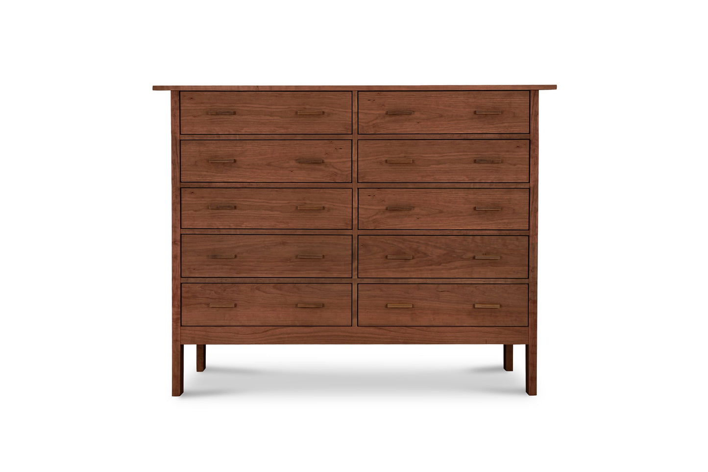 Modern Craftsman 10-Drawer Dresser