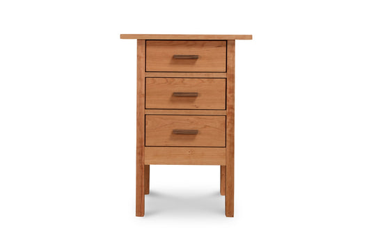 Modern Craftsman 3-Drawer Nightstand