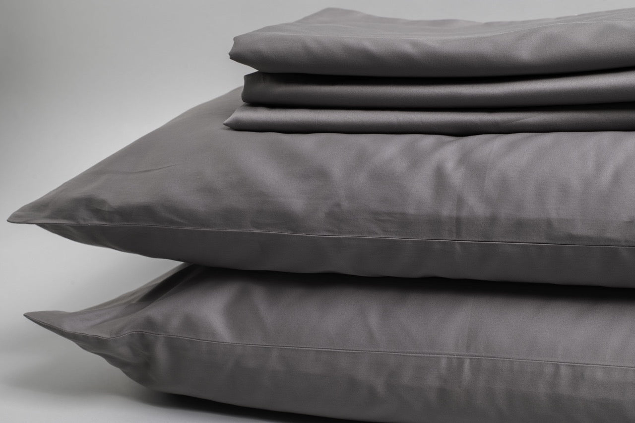 100% Organic Cotton Sateen Sheet Set