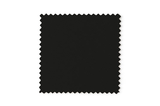 Natural 100% Cotton Fabric Futon Mattress Cover - Black