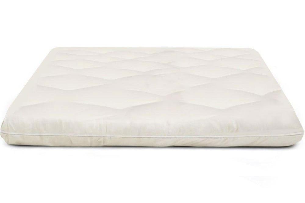 3" Organic Cotton and Wool Mattress Topper - Comfort Pure