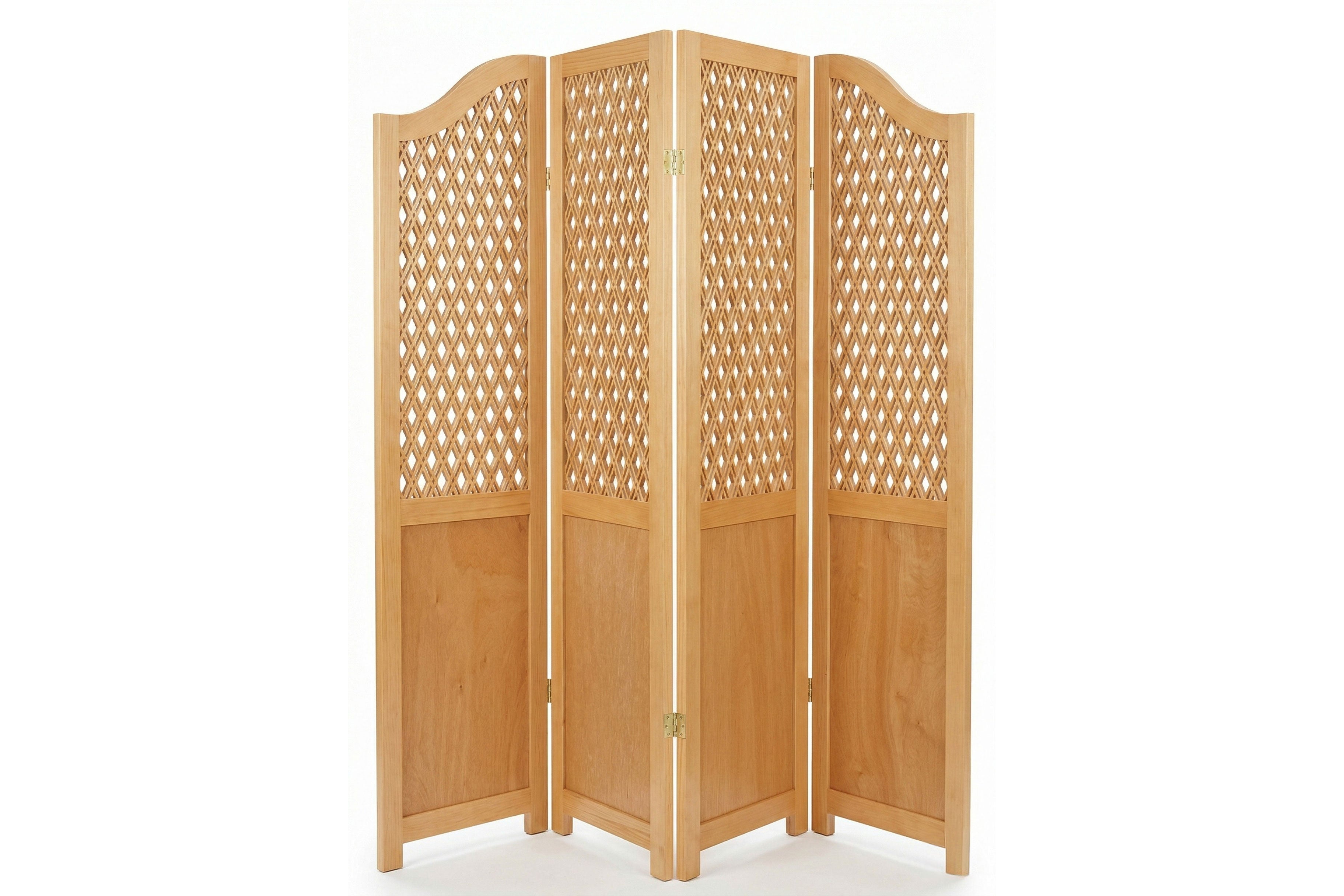 boho dresses for wedding guest Trellis Wooden Shoji Screen, Natural