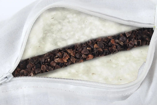 Organic Wool and Buckwheat Pillow