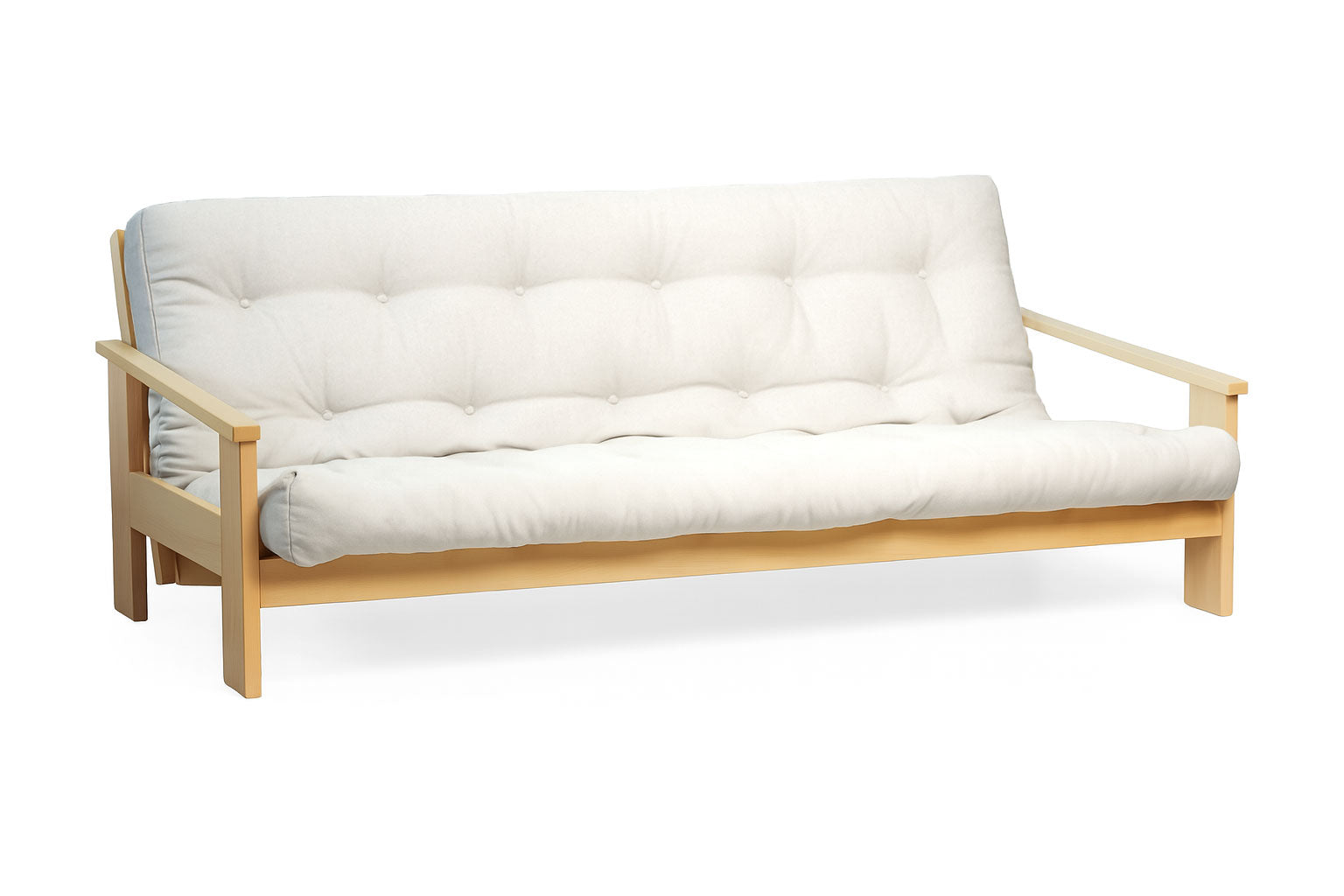 Denton Natural Chemical-Free Futon Sofa Bed Frame - Comfort Pure