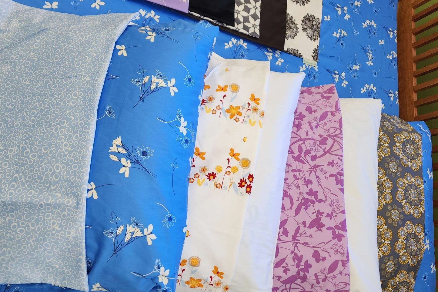 100% Organic Cotton Sateen Fitted Sheet (Patterns)