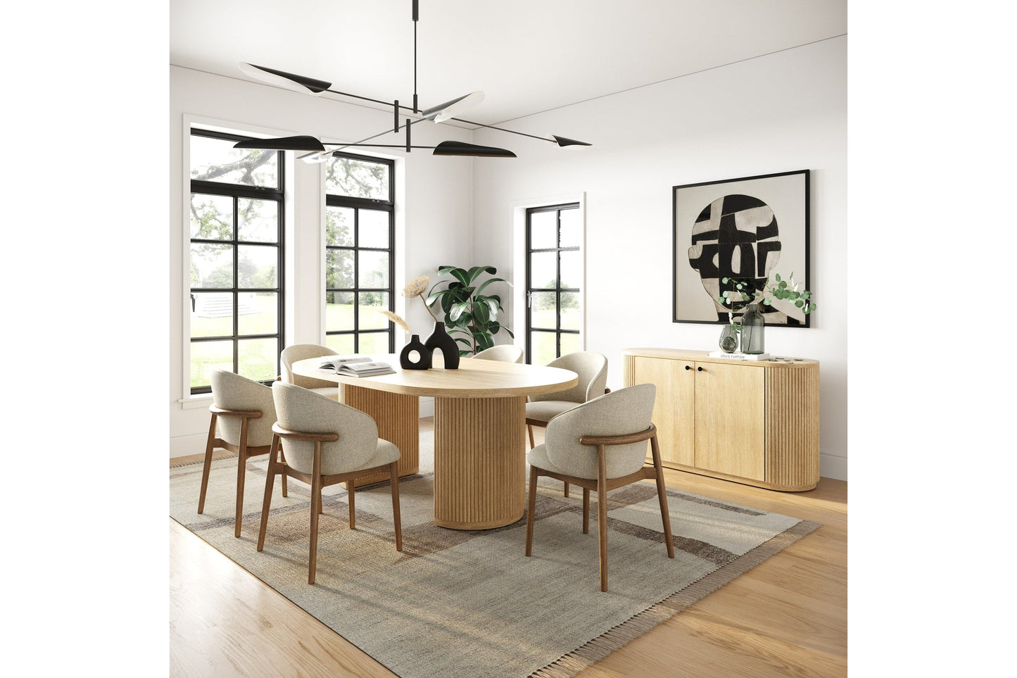 Jacobson - Modern Natural Acacia Buffet