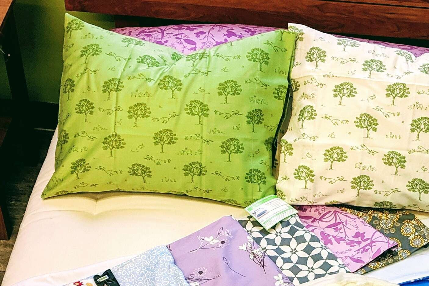 100% Organic Cotton Sateen Sheet Set (Patterns)