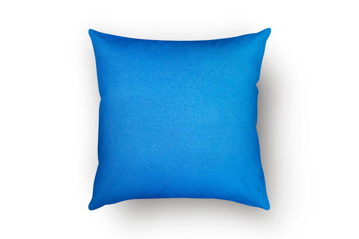 Natural 100% Cotton Fabric Throw Pillow
