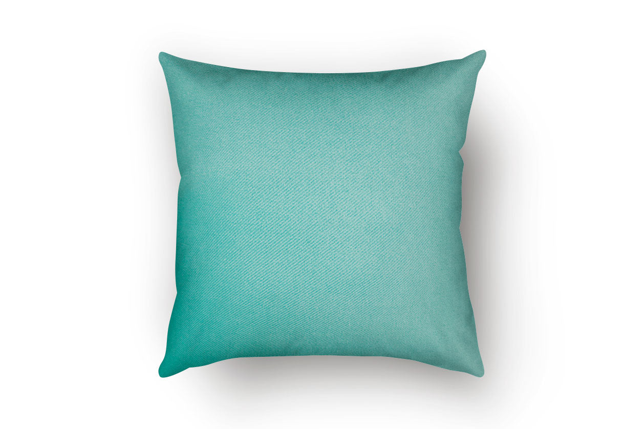 Natural 100% Cotton Fabric Throw Pillow