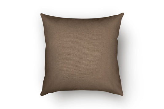 Natural 100% Cotton Fabric Throw Pillow