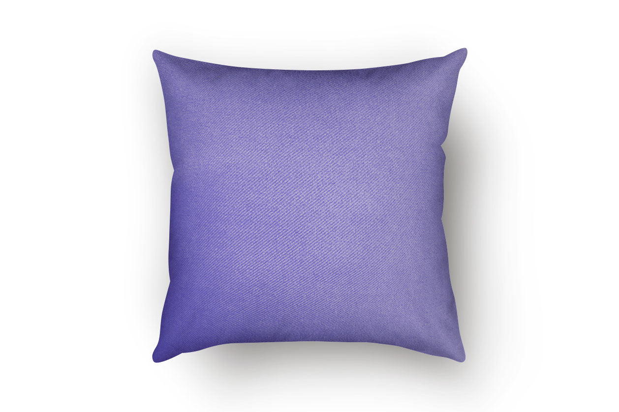 Natural 100% Cotton Fabric Throw Pillow