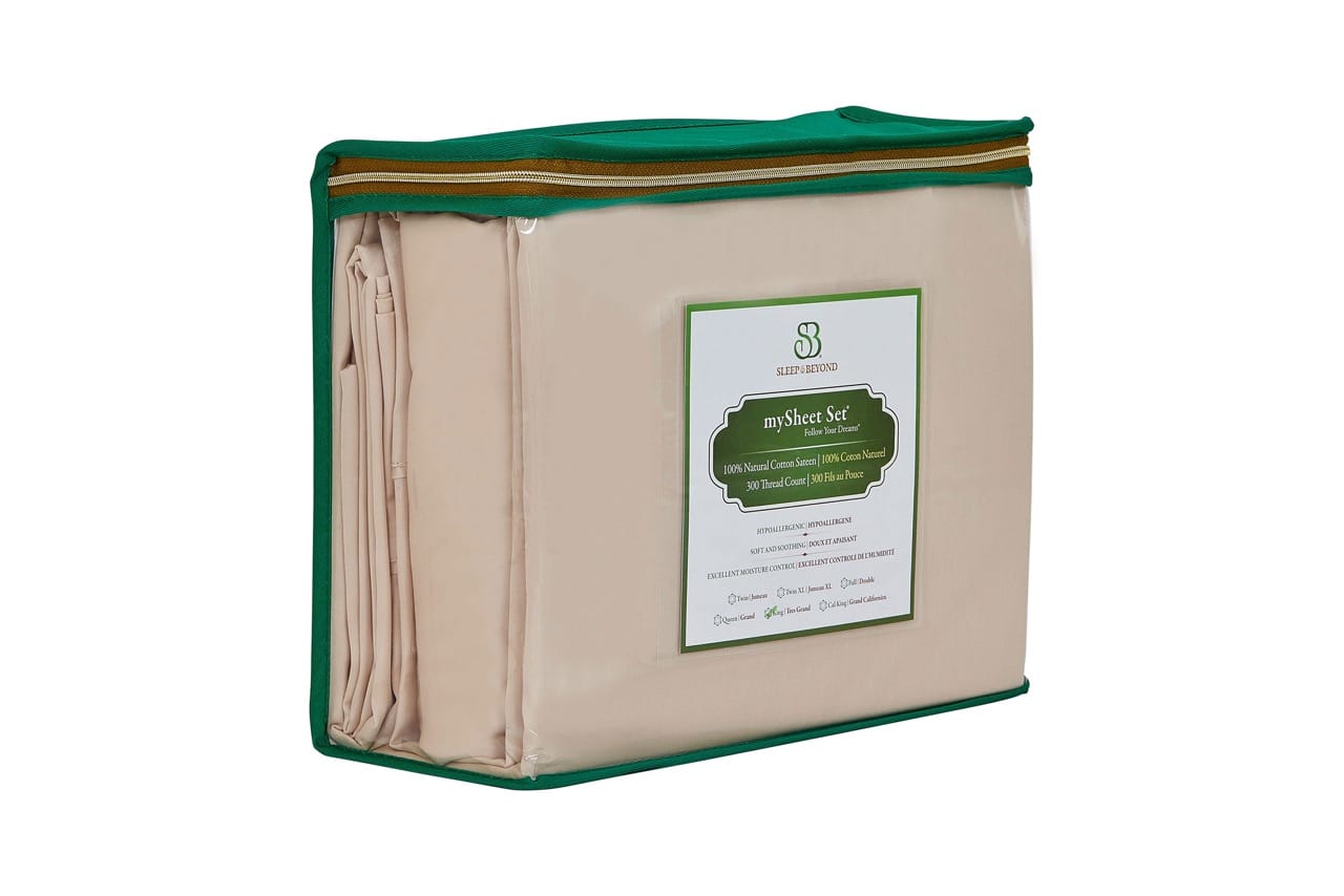100% Natural Cotton Sheet Set