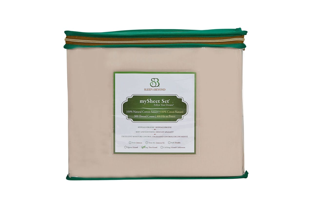 100% Natural Cotton Sheet Set - Comfort Pure