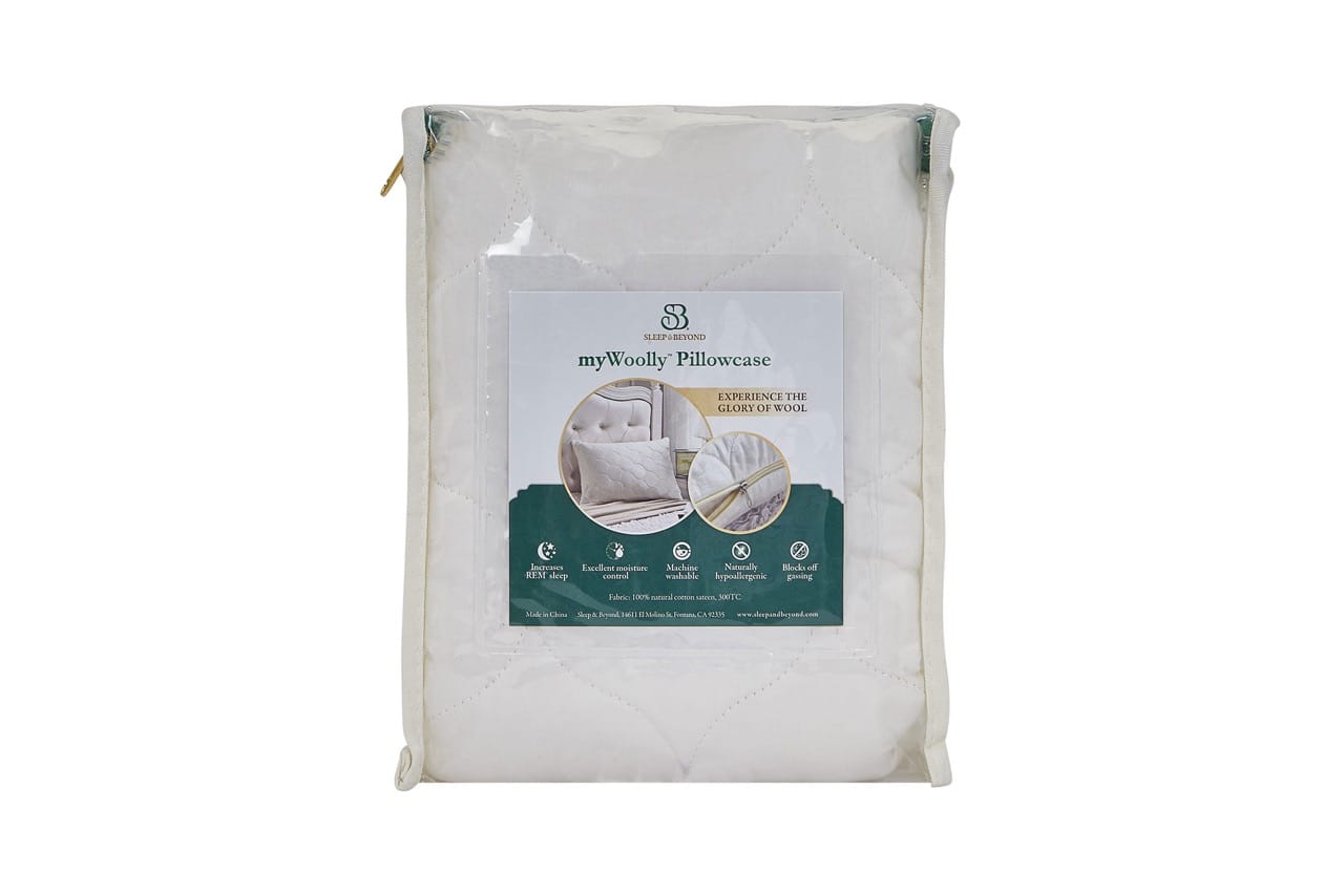 Washable Wool Pillow Case