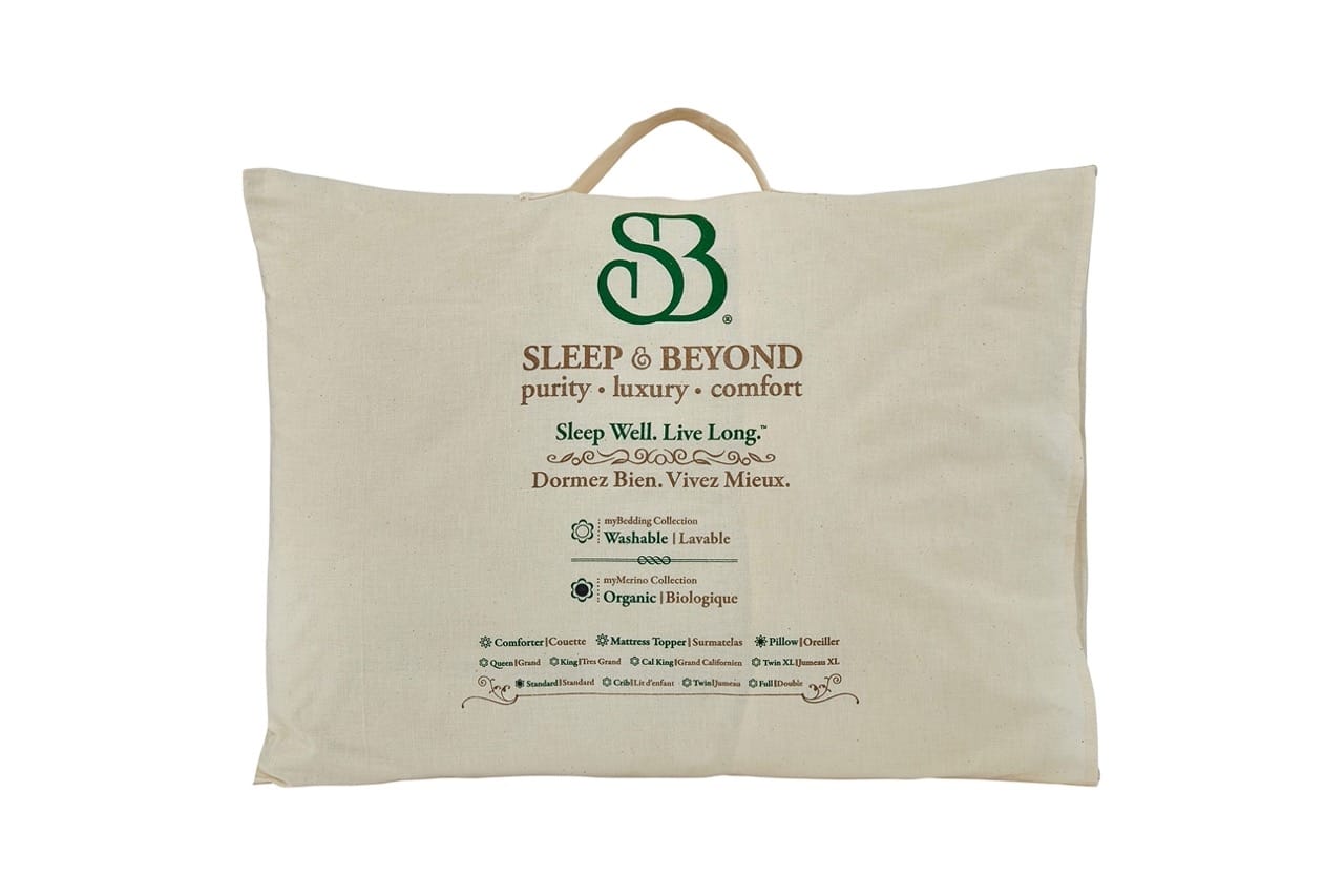 Organic Merino Wool Pillow - Comfort Pure