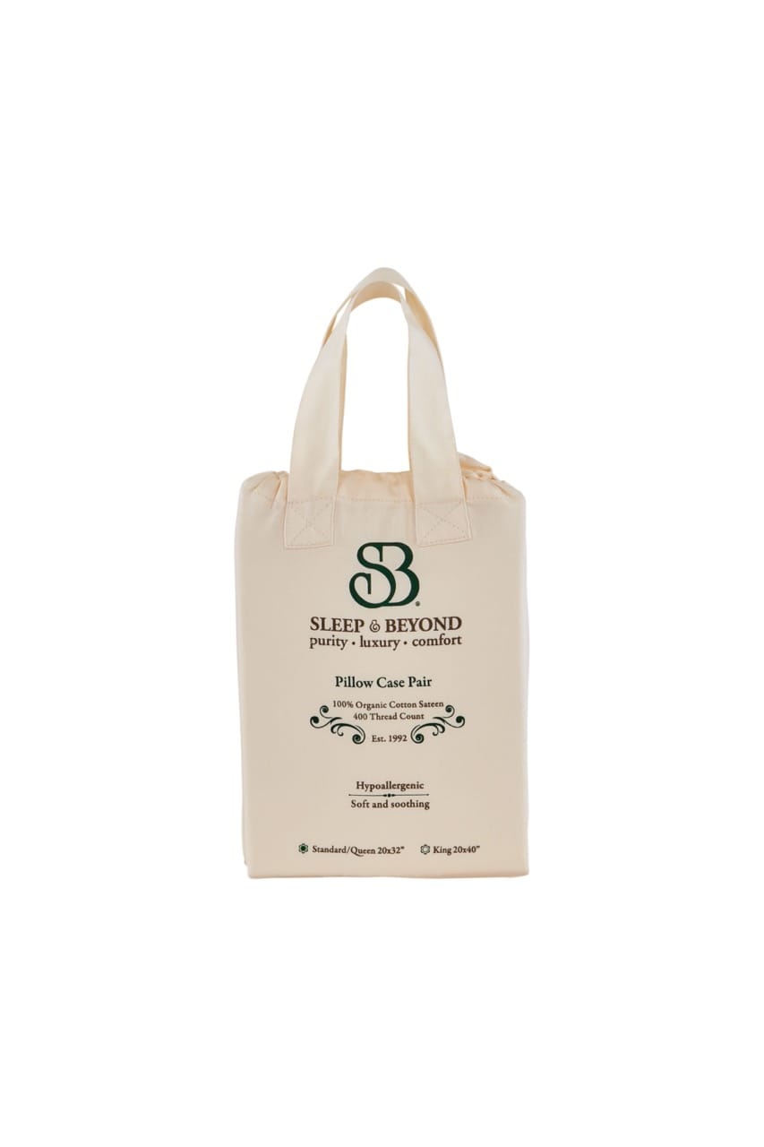 Organic Cotton Pillow Case (Pair)