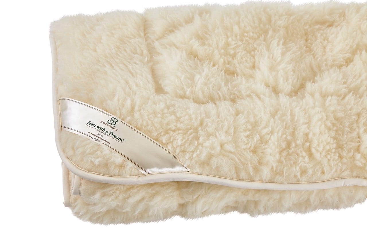 Washable Dual Wool Mattress Pad - Comfort Pure