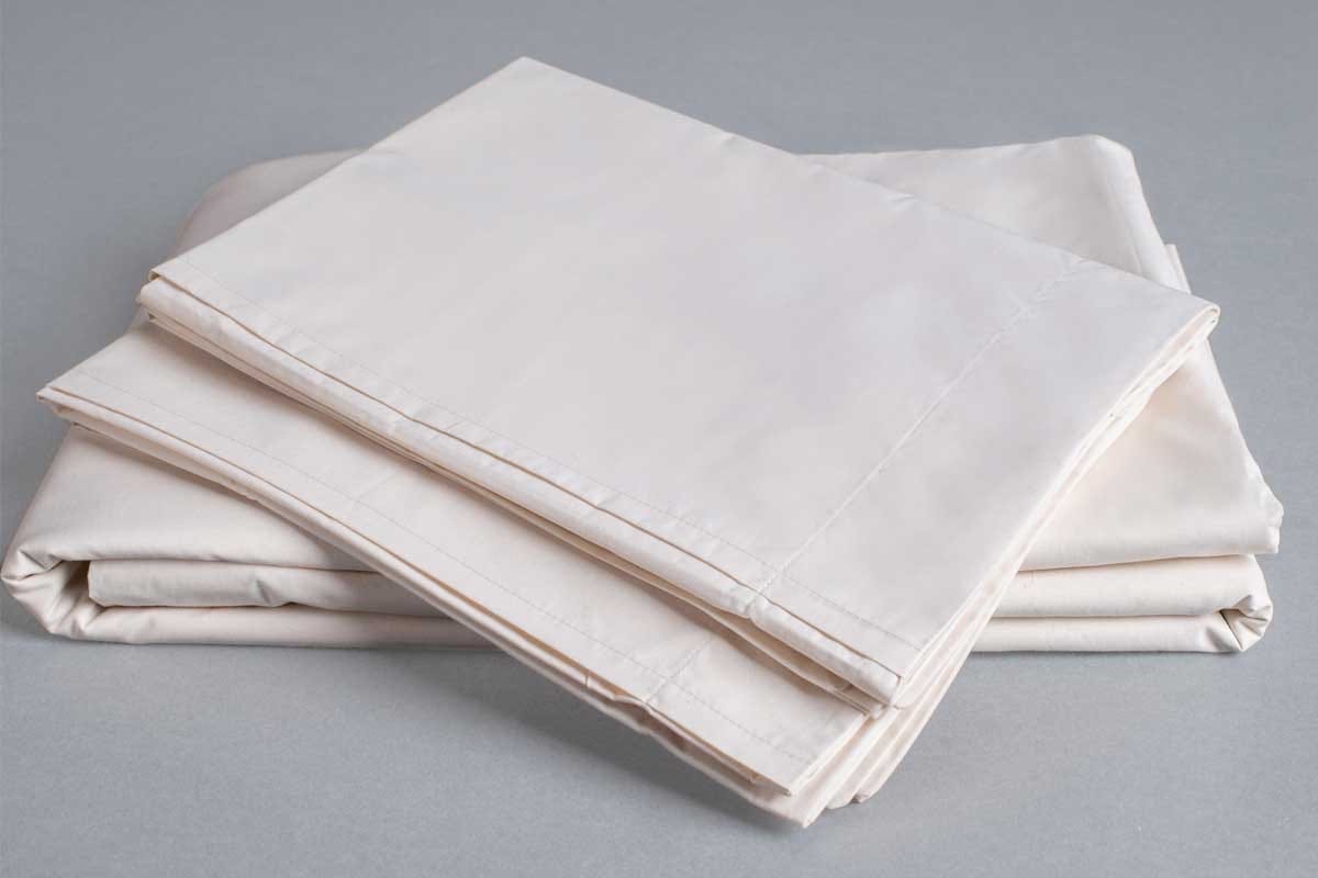 100% Organic Cotton Percale Duvet Cover Set - Comfort Pure