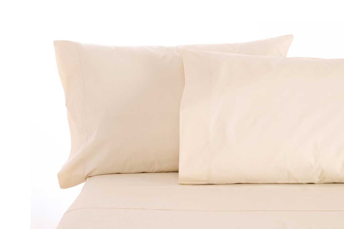 100% Organic Cotton Percale Pillowcase Pair - Comfort Pure