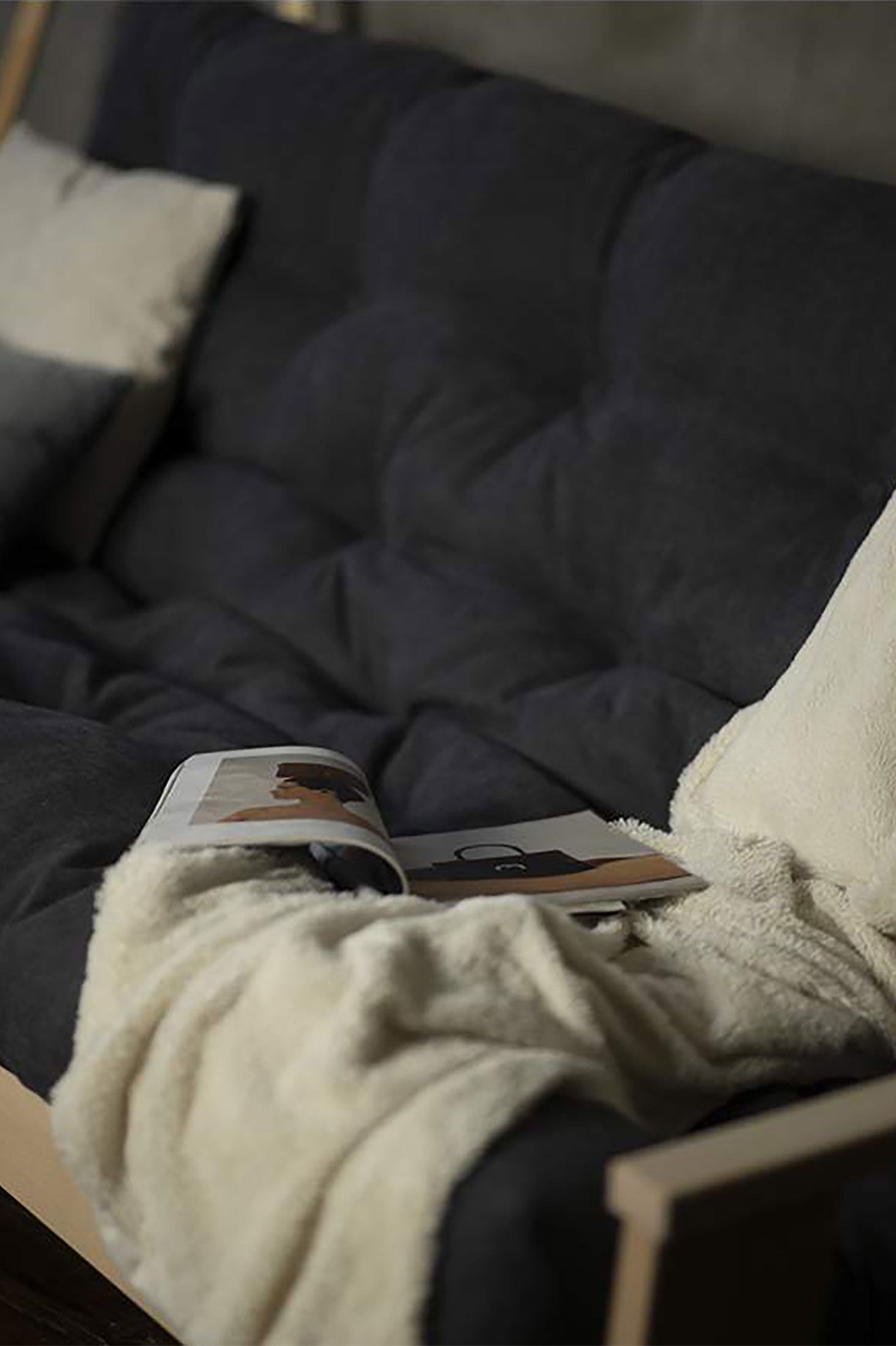 Denton Natural Chemical-Free Futon Sofa Bed Frame - Comfort Pure