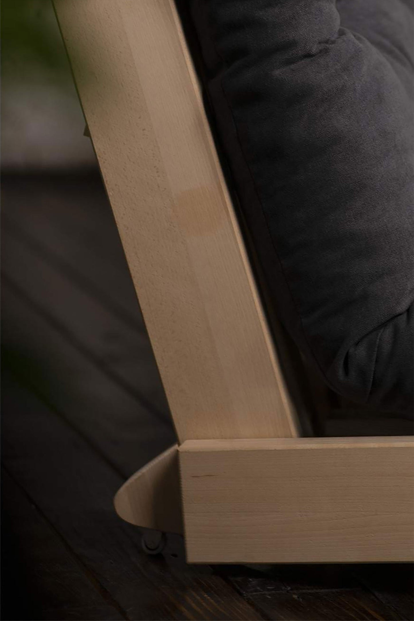 El Paso Natural Chemical-Free Futon Sofa Bed Frame - Comfort Pure
