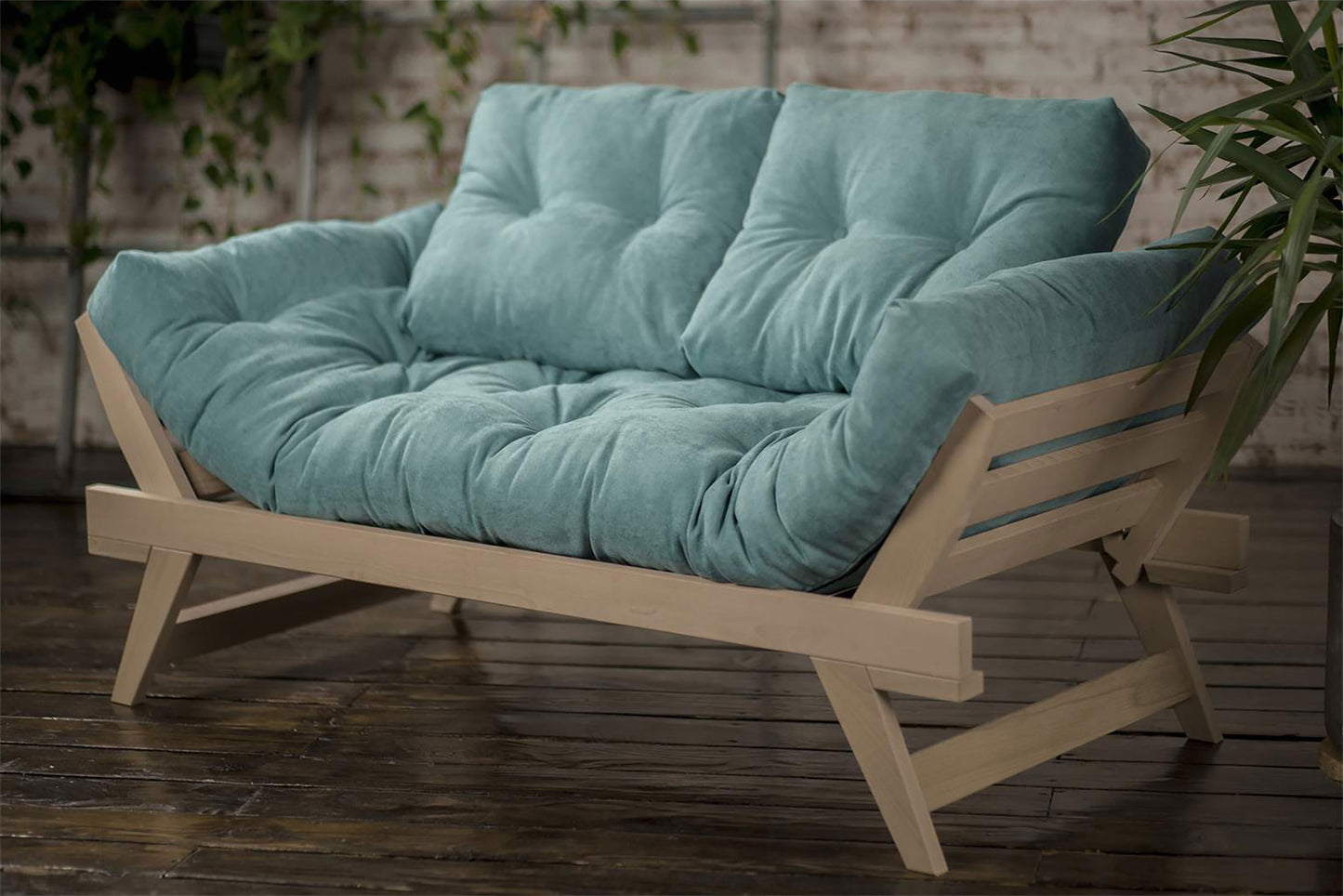 Long Beach Natural Chemical-Free Daybed Sleeper Frame - Comfort Pure