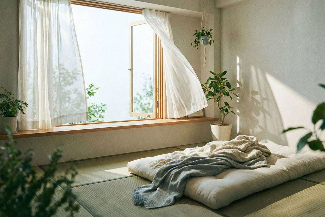 Airy Room with Floor Bed