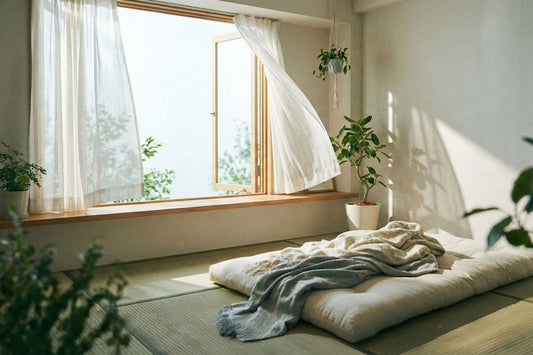 Airy Room with Floor Bed