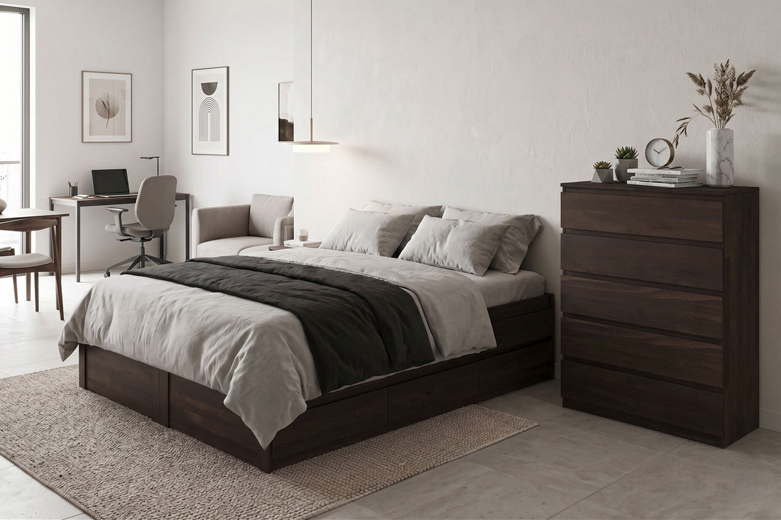 Storage Bed vs. Dresser: Do You Actually Need Both? Comfort Pure Storage Bed vs. Dresser: Do You Actually Need Both? Comfort Pure