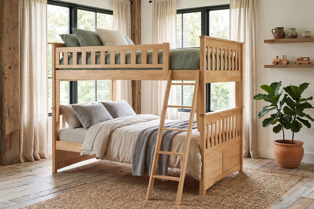 Twin over Twin, Twin over Full, Full over Full: How to Choose the Right Bunk Bed Size