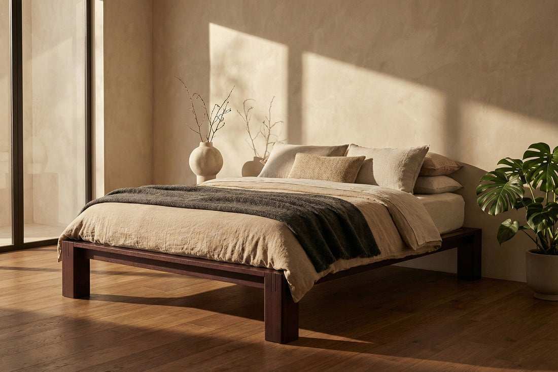 Low Profile Platform Beds: Why an Interlocking Wood Frame Works