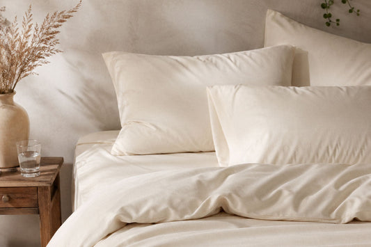 Organic Cotton Sateen Bedding Set