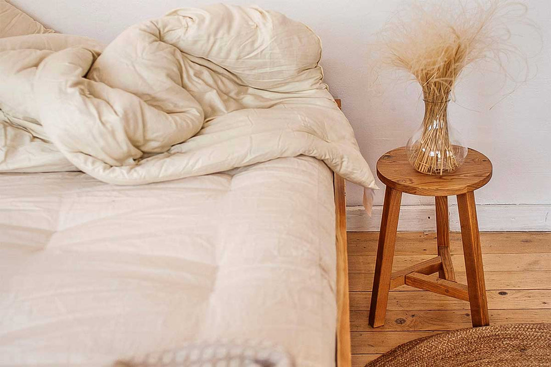 Shikibuton mattress on tatami mats