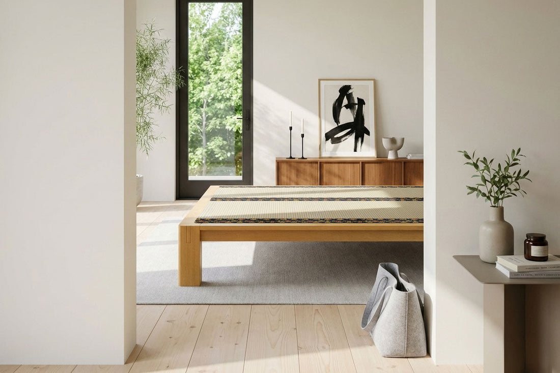 Tatami Bed using Japanese Joinery